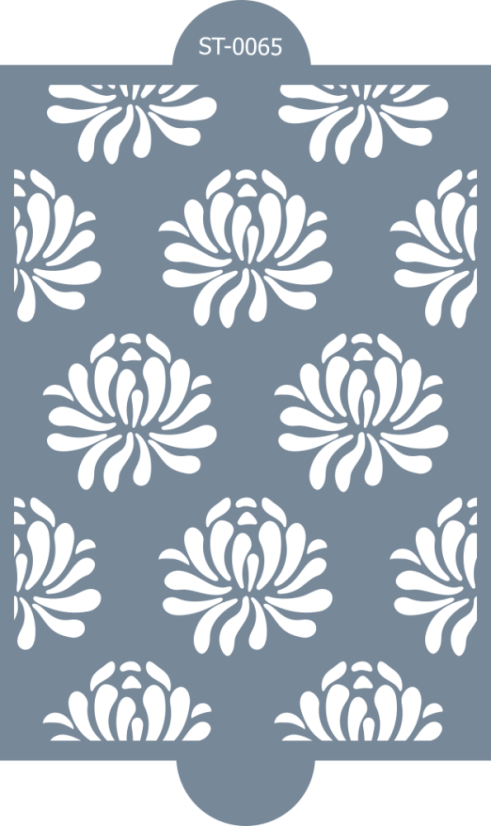 Cukrárska šablóna Ornamentálne kvety (10,5 × 15 cm) Cukrárska šablóna Ornamentálne kvety (10,5 × 15 cm)