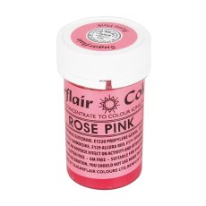 Barwnik spożywczy w żelu Sugarflair - Rose Pink (25 g)