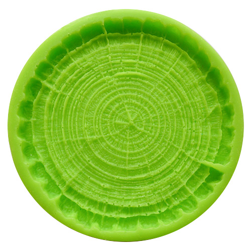 Forma silikonowa – Wierzch pnia drzewa (słoje)