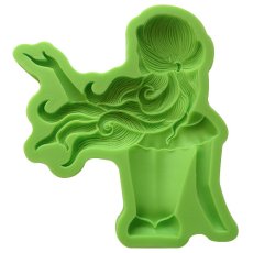 Forma silikonowa - kobieta z długimi włosami