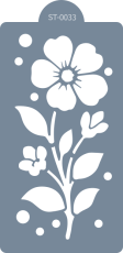 Cukrářská šablona (Stencil) Luční květina