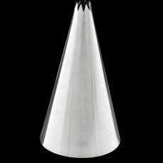 Dekoracyjna końcówka z sześcioma zębami